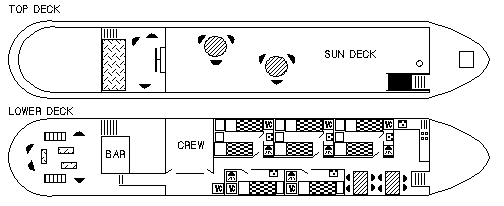 Barge Merganser - plan